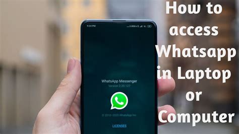 open your whatsapp|access whatsapp on computer.